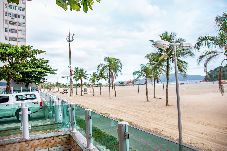 Casa em Santos - Apto de frente para a praia José Menino, Santos/SP