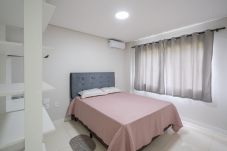 Apartamento em Penha - Apto com churrasqueira a 350m da Praia Grande/SC