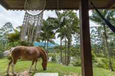 Chalé em Rio do Sul - Chalé com Wi-Fi, vista p o lago em meio a natureza