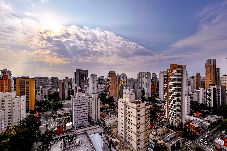 Apartamento em São Paulo - Anfitrião Prime Moema Apart-hotel com Wi-Fi