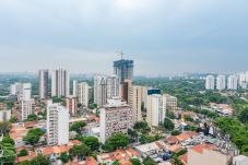 Apartamento em São Paulo - Apto com WiFi ao lado da Av. Brigadeiro Faria Lima