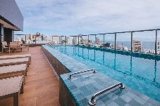 Apartamento em Salvador - Studio moderno à 750m da Praia do Farol da Barra 