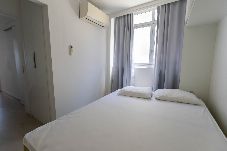 Apartamento em Santos - Apto confortável com linda vista frente para o mar