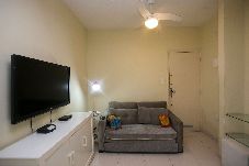 Apartment in Rio de Janeiro - NS907| Quarto e Sala Funcional em Copacabana