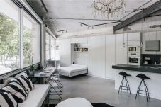 Studio in Madrid - Espectacular apartamento con área de trabajo en Usera