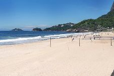 Rent by room in Rio de Janeiro - Apart-hotel luxuoso frente ao mar c lazer completo