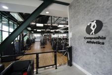 Gimnasio para uso común de los huéspedes del hotel