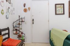 Apartamento en Rio de Janeiro - OTA308 | Dormitorio y salón cerca de Arpoador