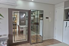 Apartamento en Gramado - Loft alto padrão a menos de 400m da R Coberta!