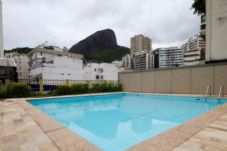 Apartahotel en Rio de Janeiro - Azevedo606|Piso al lado de Dias Ferreira + piscina